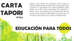 Carta Tapori | N°453 | EDUCACION PARA TODOS